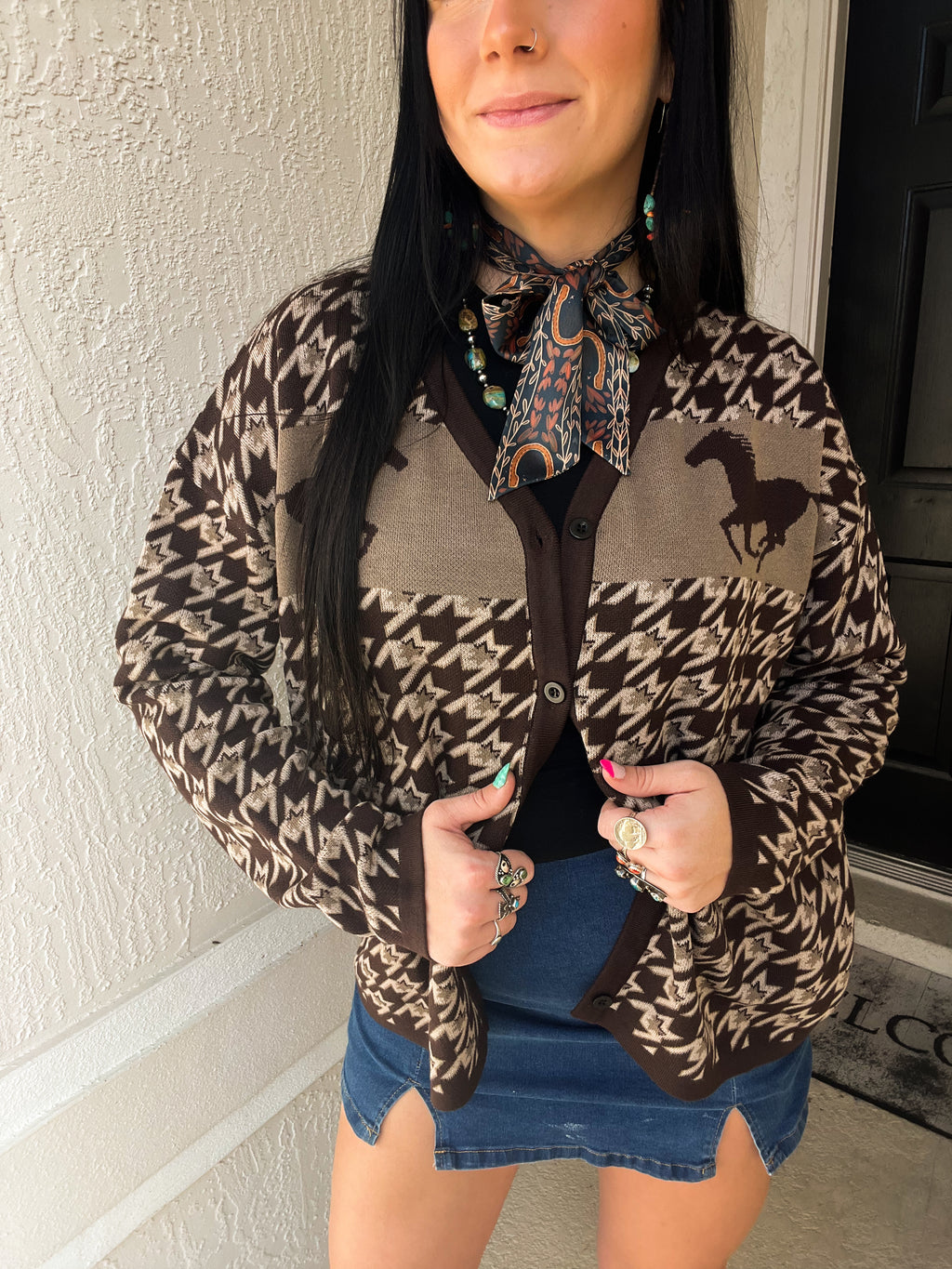 Uptown Pony Cardigan