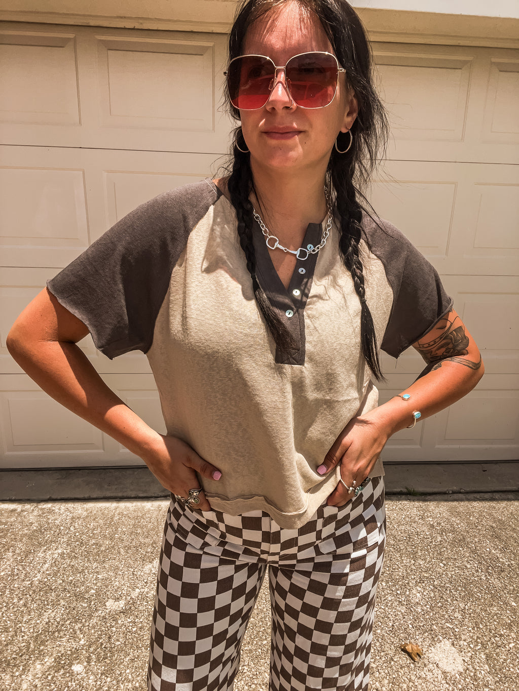 The Dani Cropped Shirt