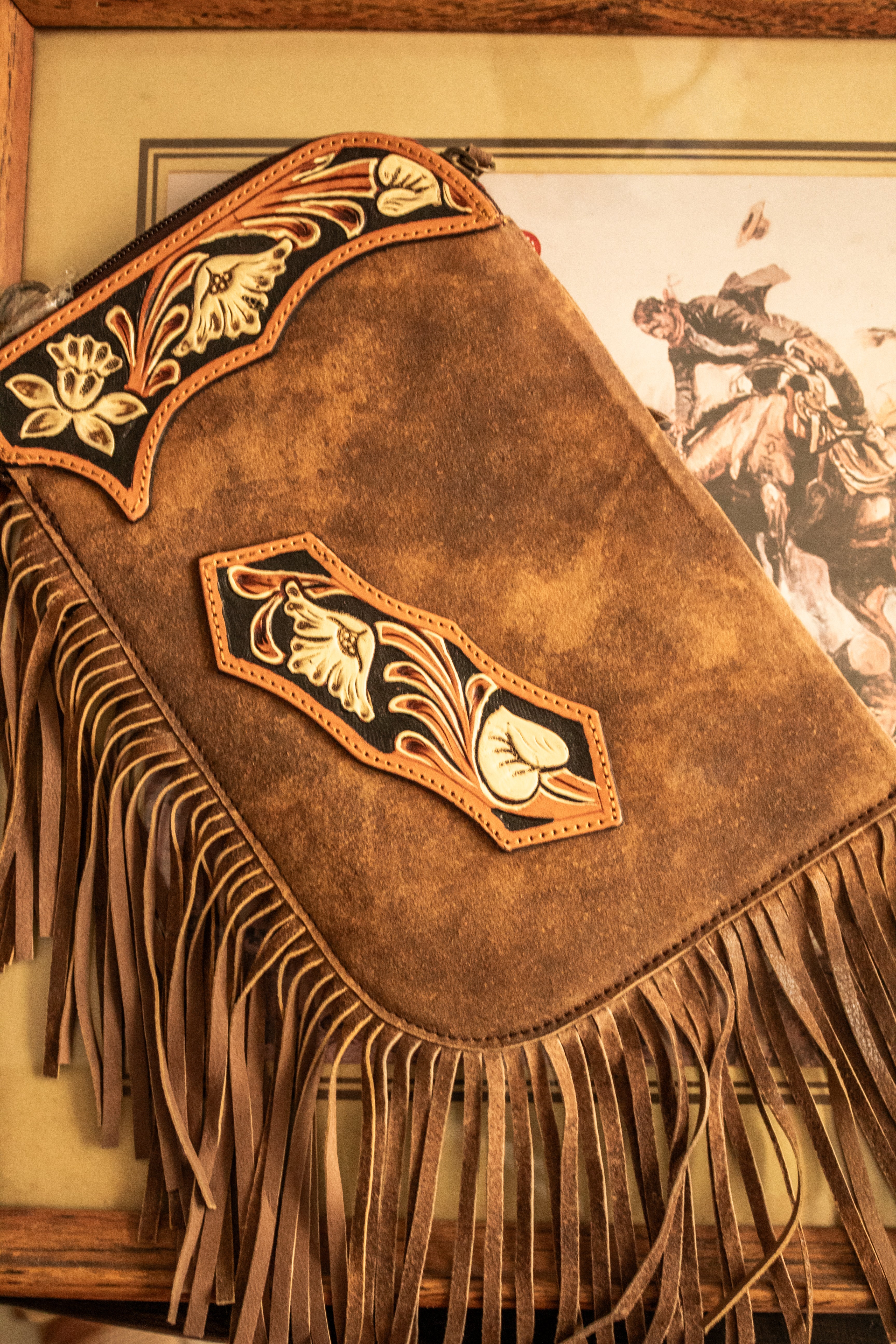 Cowgirl Chaps Purse