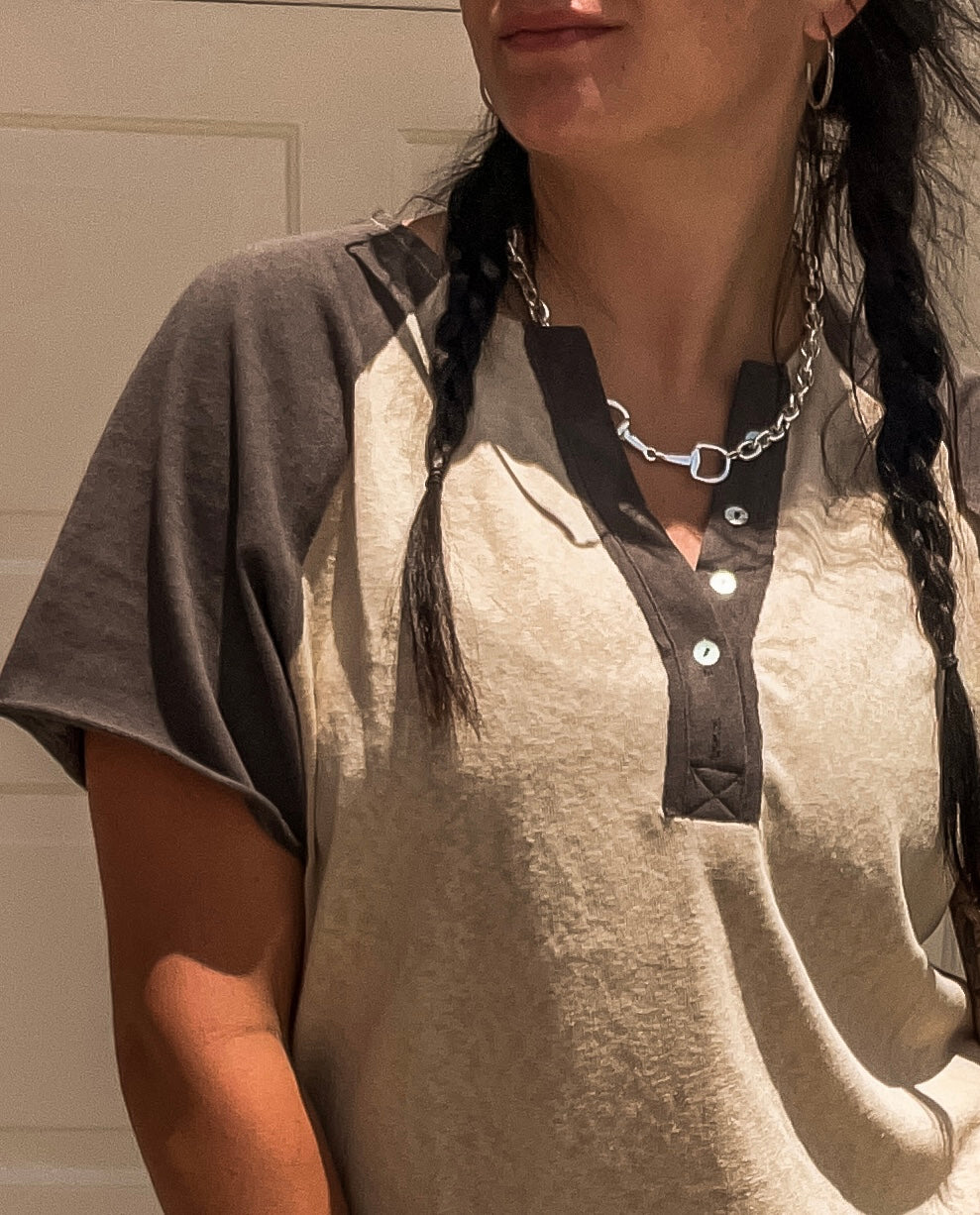 The Dani Cropped Shirt