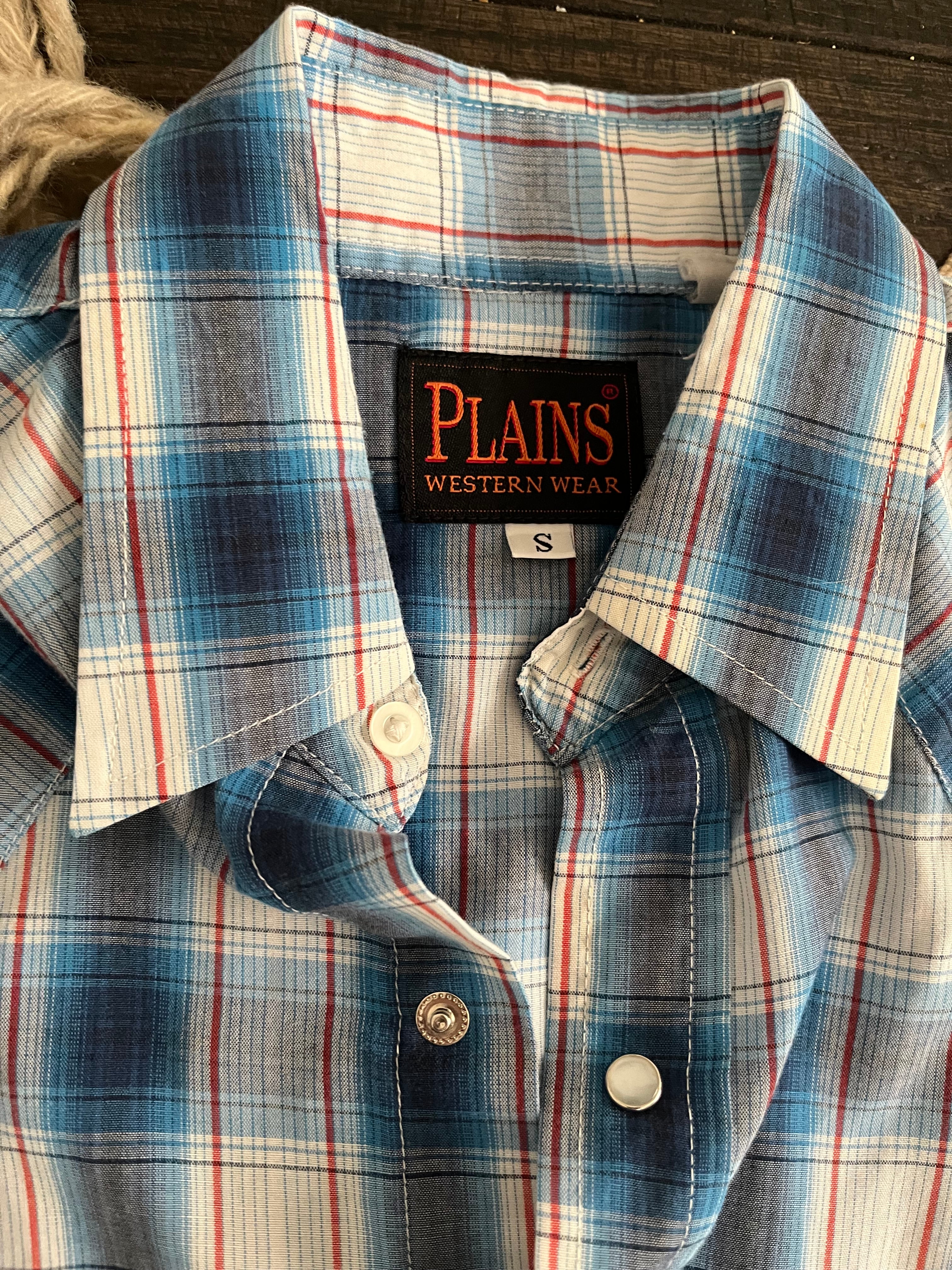VINTAGE* Plains Pearl Snap