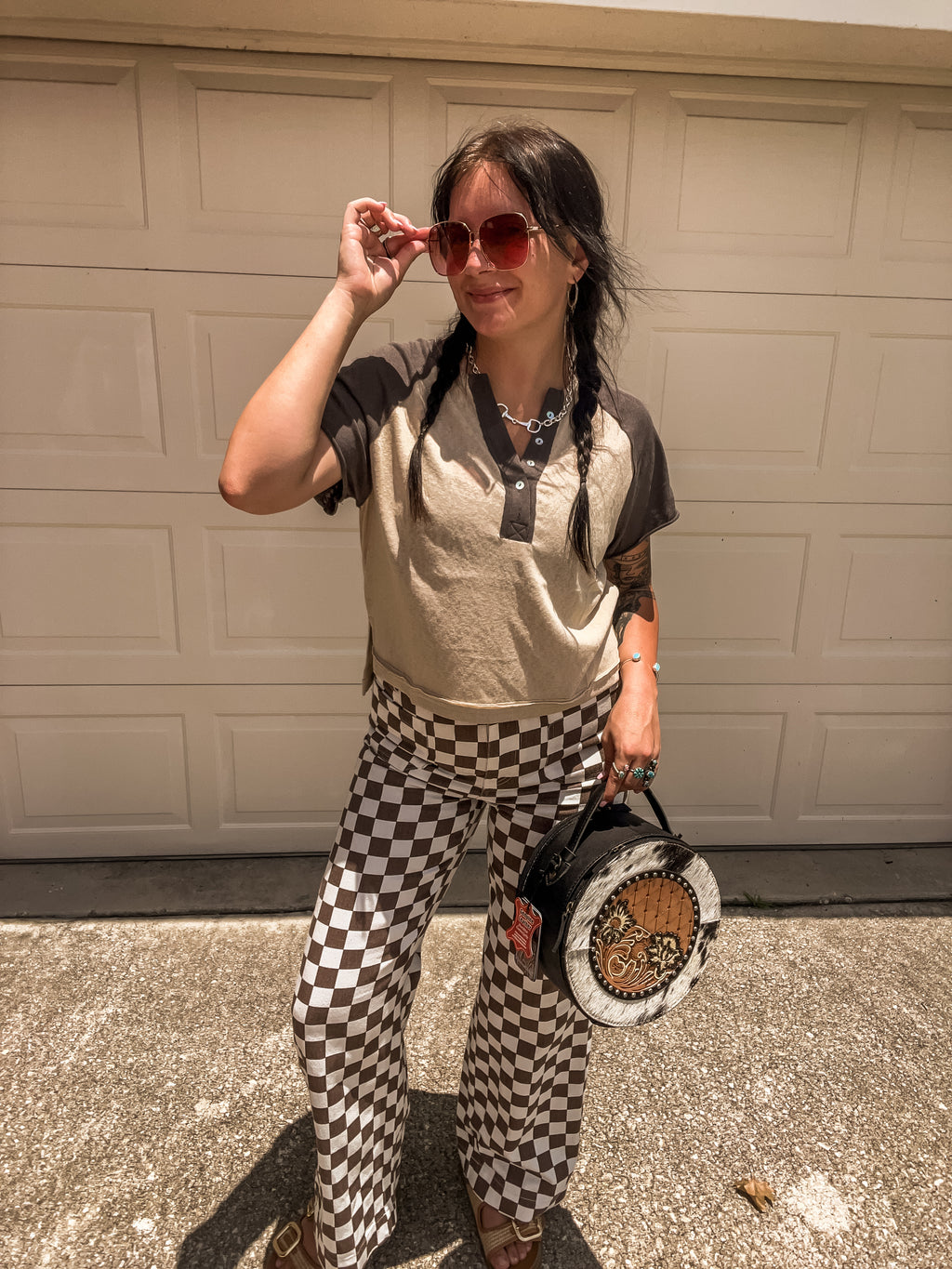 The Dani Cropped Shirt