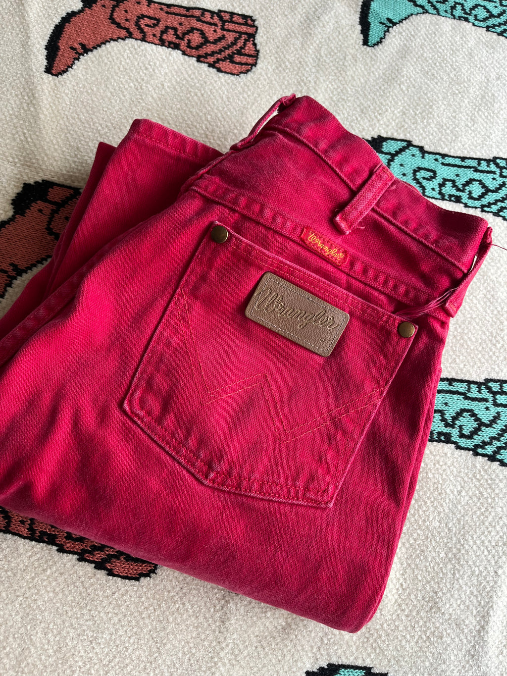 VINTAGE* Pink Wranglers