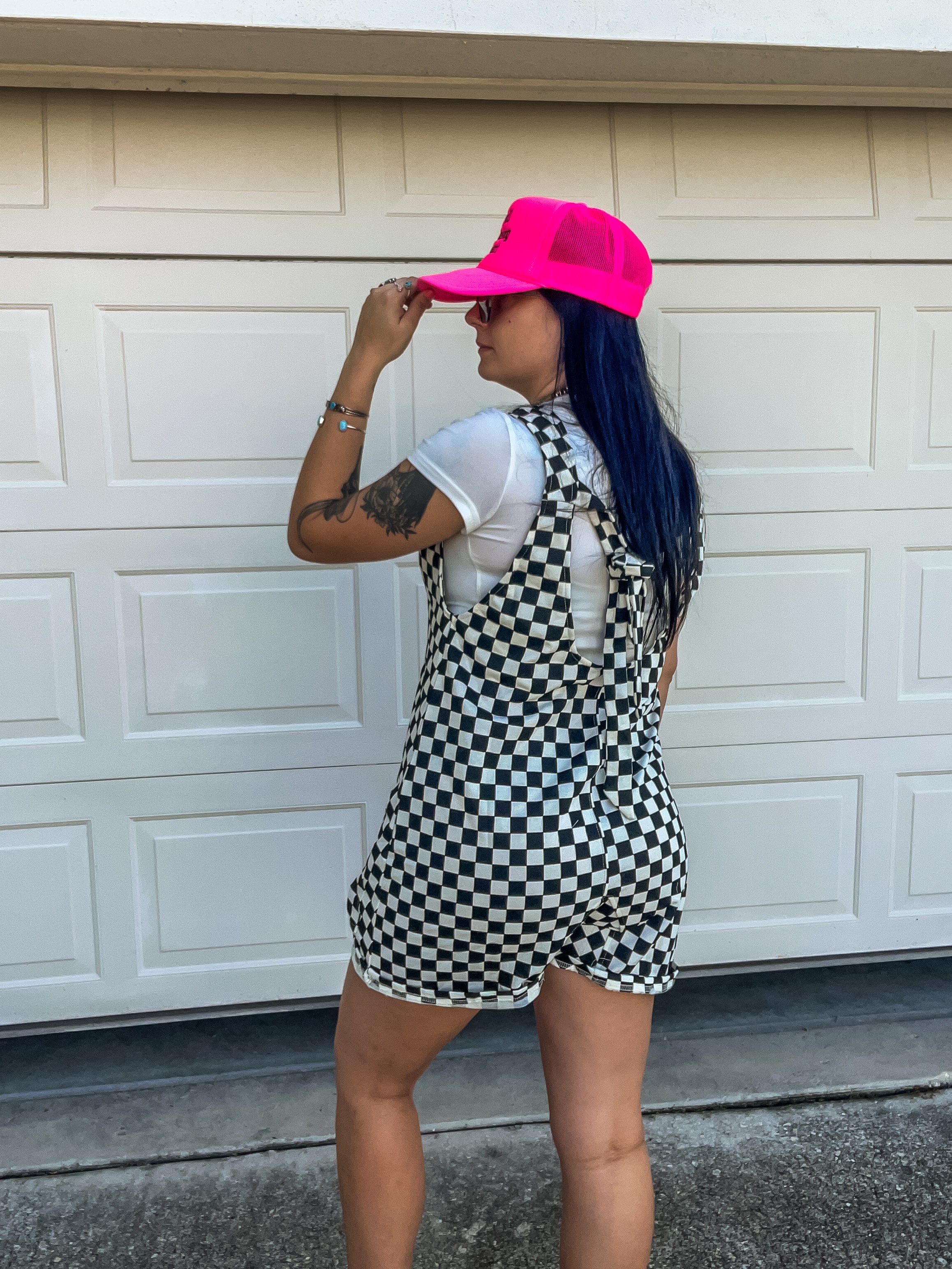 The Checkered Romper