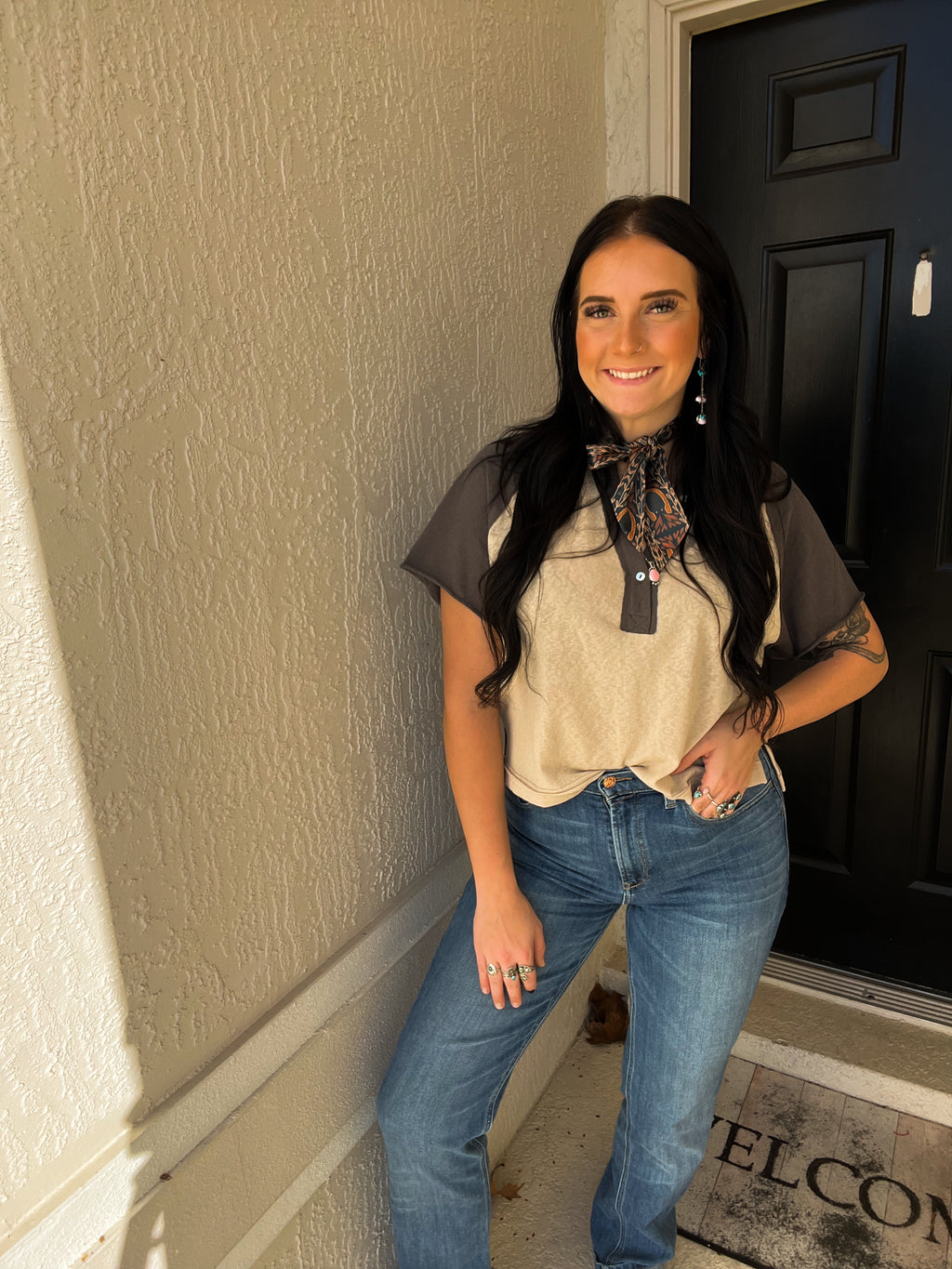 The Dani Cropped Shirt