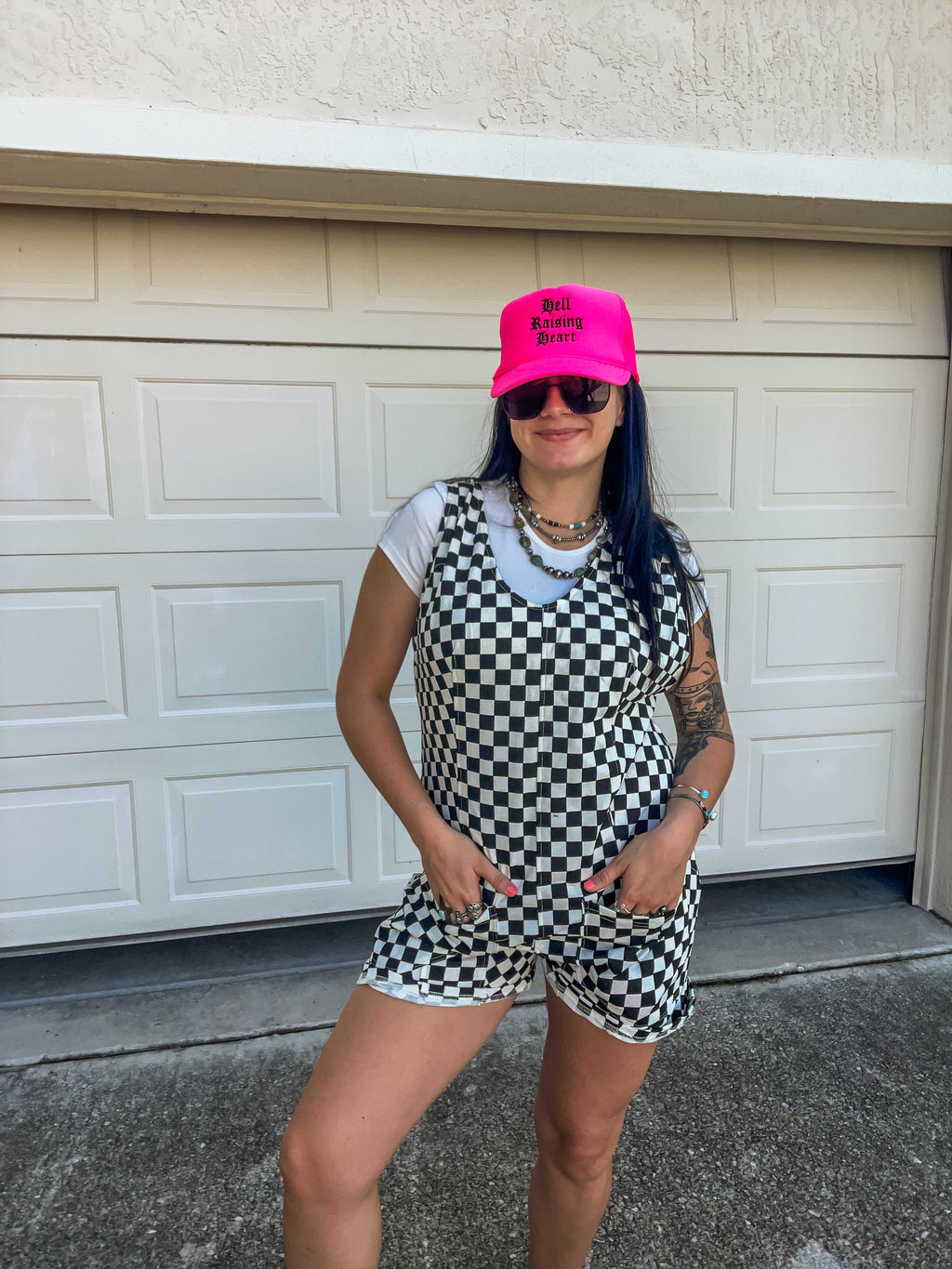 The Checkered Romper