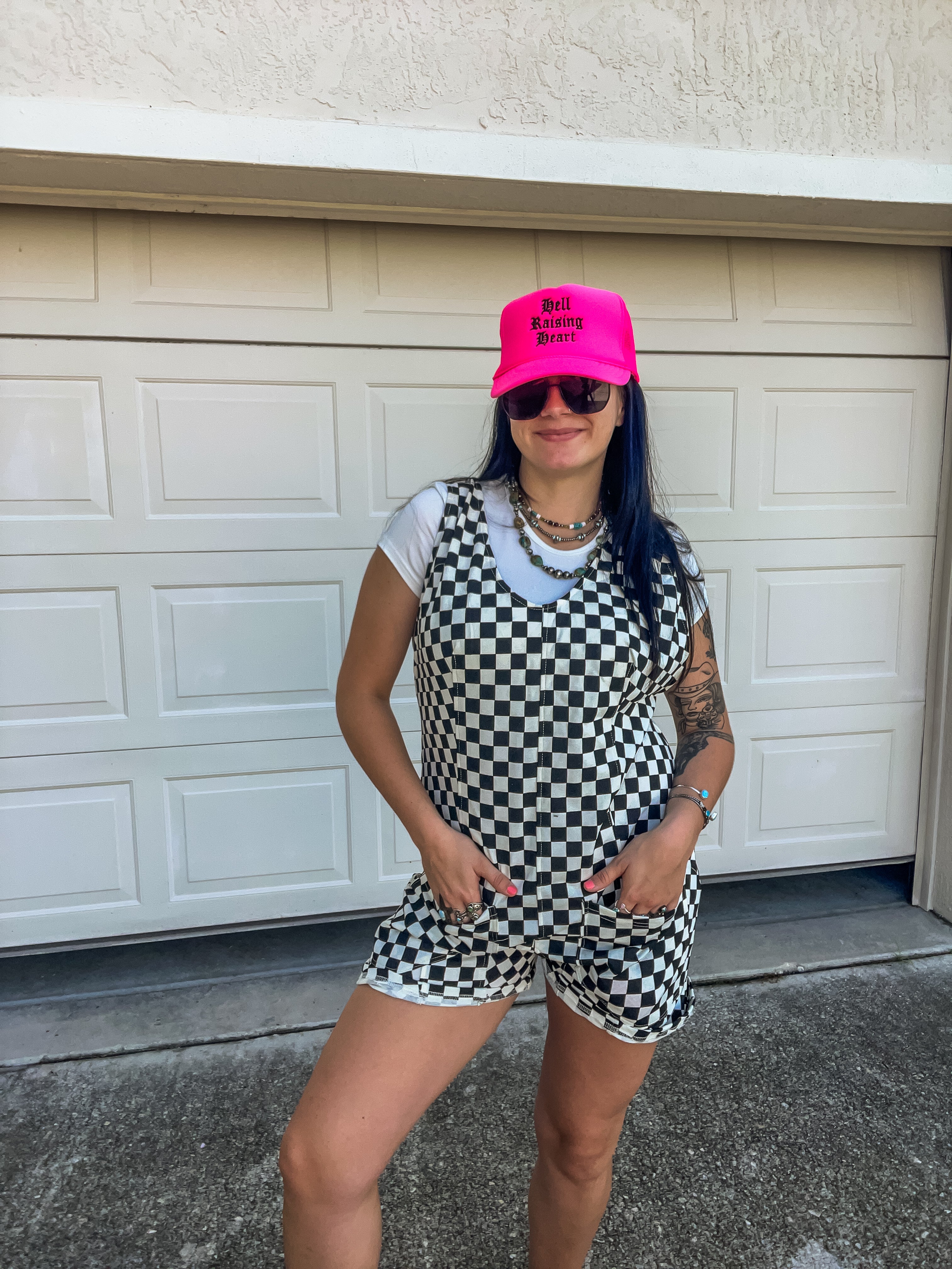 The Checkered Romper