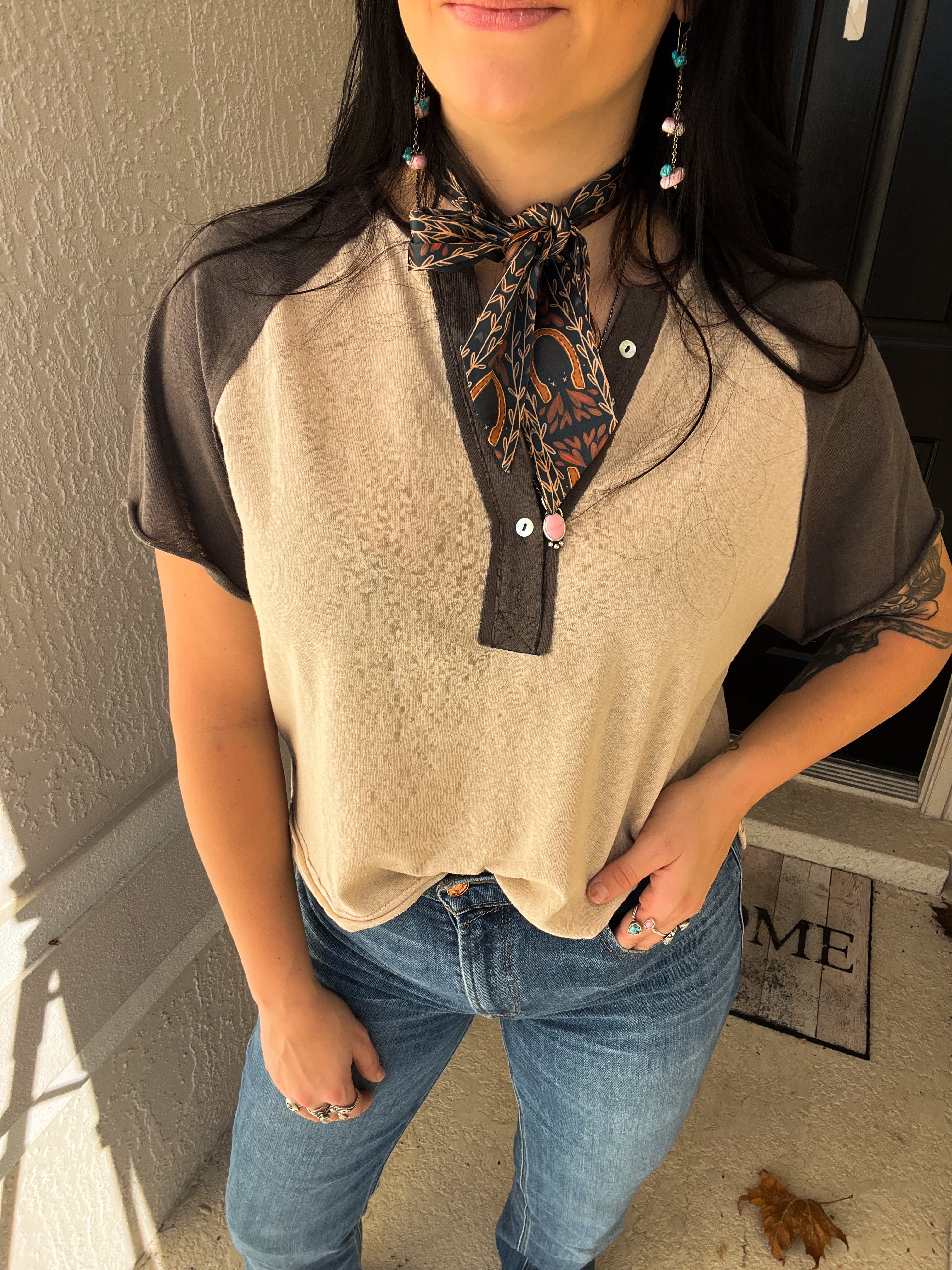 The Dani Cropped Shirt