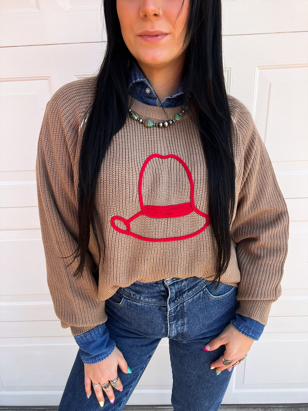 Hats Off Knit Sweater