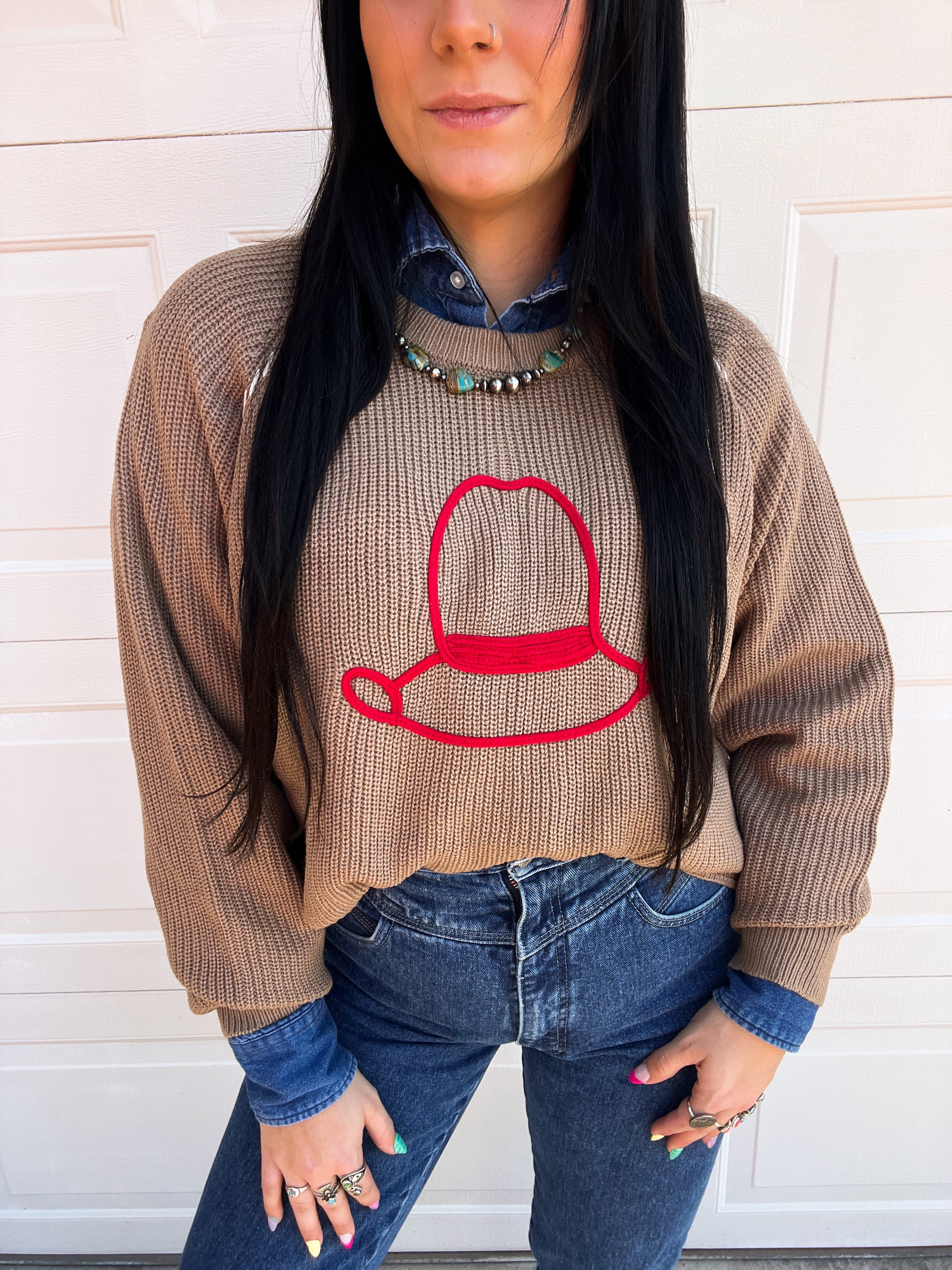 Hats Off Knit Sweater