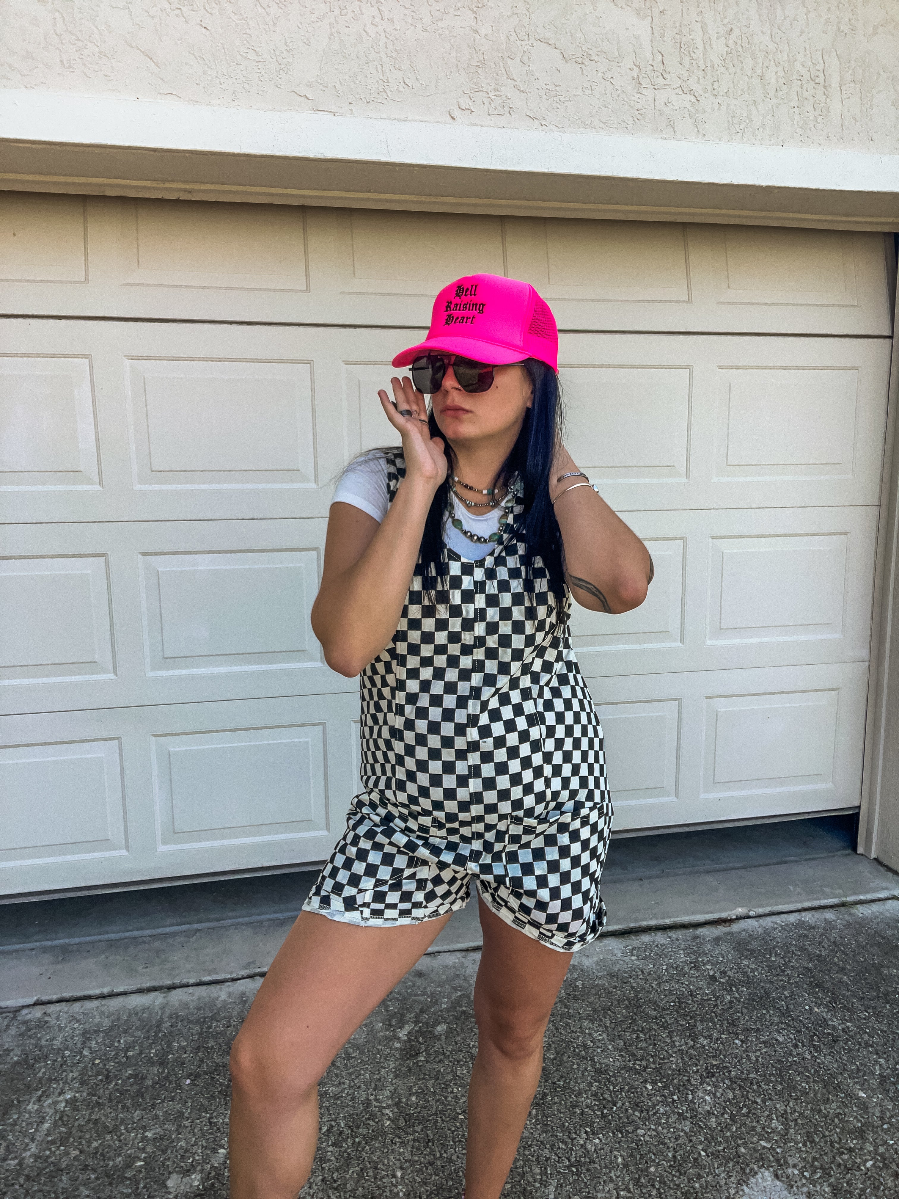 The Checkered Romper