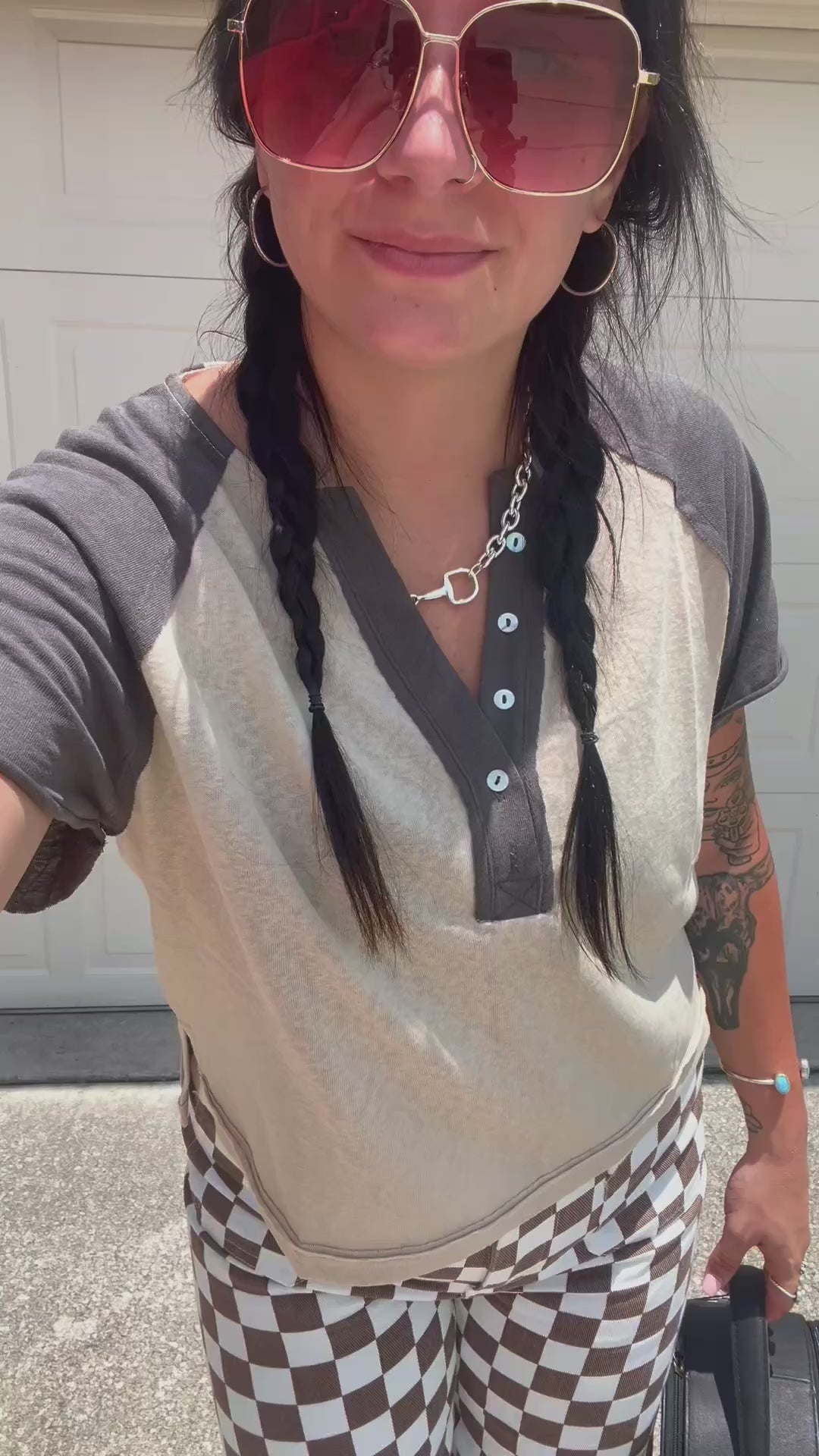 The Dani Cropped Shirt
